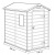 Пластиковый сарай Keter Manor 4x6 в Волжском