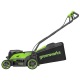 Газонокосилка аккумуляторная GreenWorks GD24X2LM361 2х4 Ач в Волжском