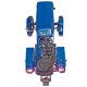 Многофункциональный минитрактор Garden Scout (Скаут) T-15DIF VT + двухкопрусный плуг + почвофреза в Волжском