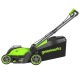 Газонокосилка аккумуляторная GreenWorks GD40LM411 4 Ач в Волжском